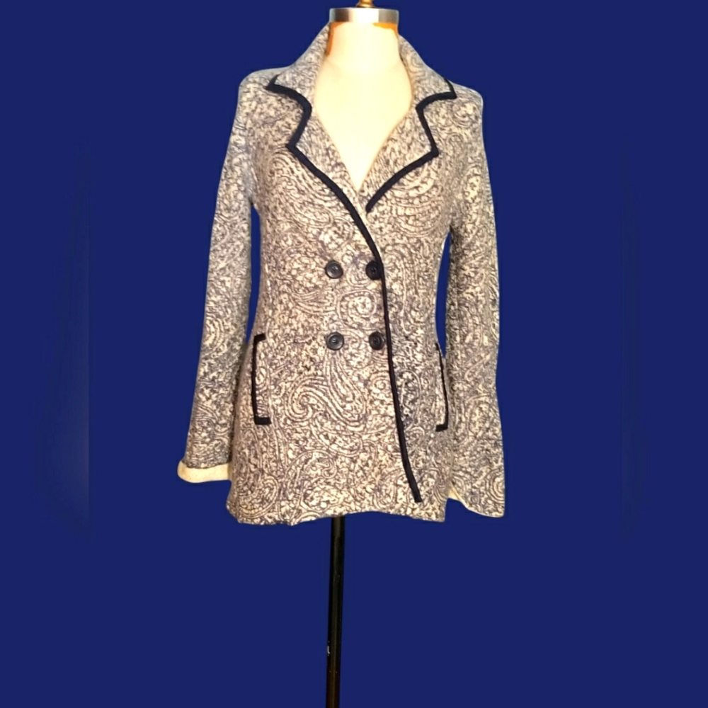Angel of the North from Anthropologie wool sweater coat Size M Like new